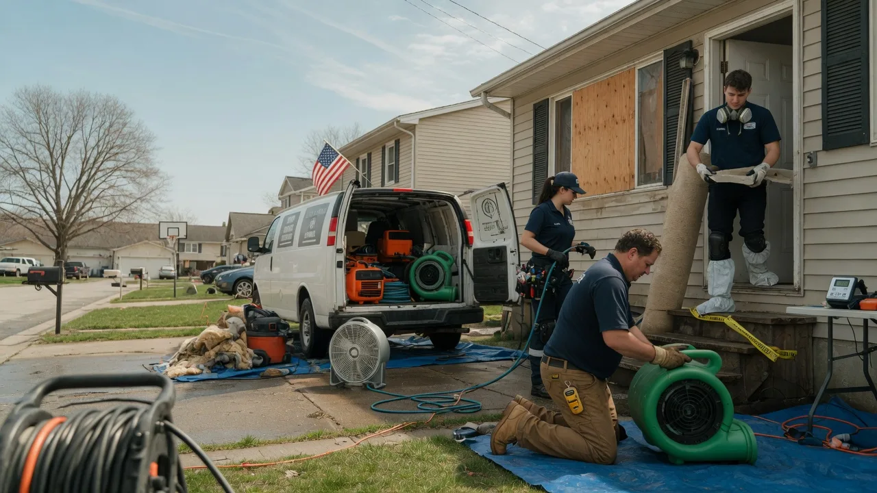 Water Damage Restoration in Emeigh, PA near me